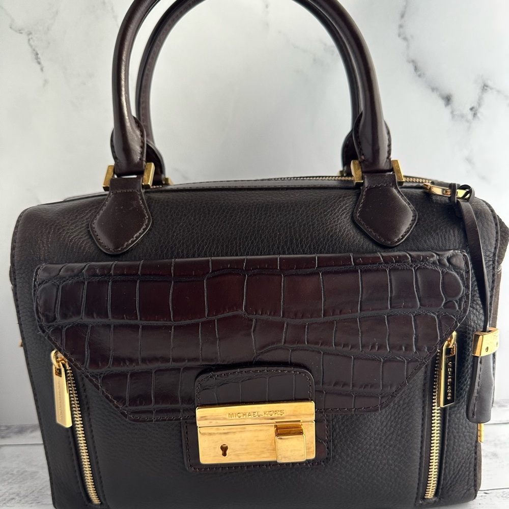 Michael Kors Satchel Bag w/ Shoulder Strap